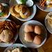 A tableful of burger delights from Sidetrack in Depot Town, Ypsilanti.  Melanie Maxwell | AnnArbor.com
